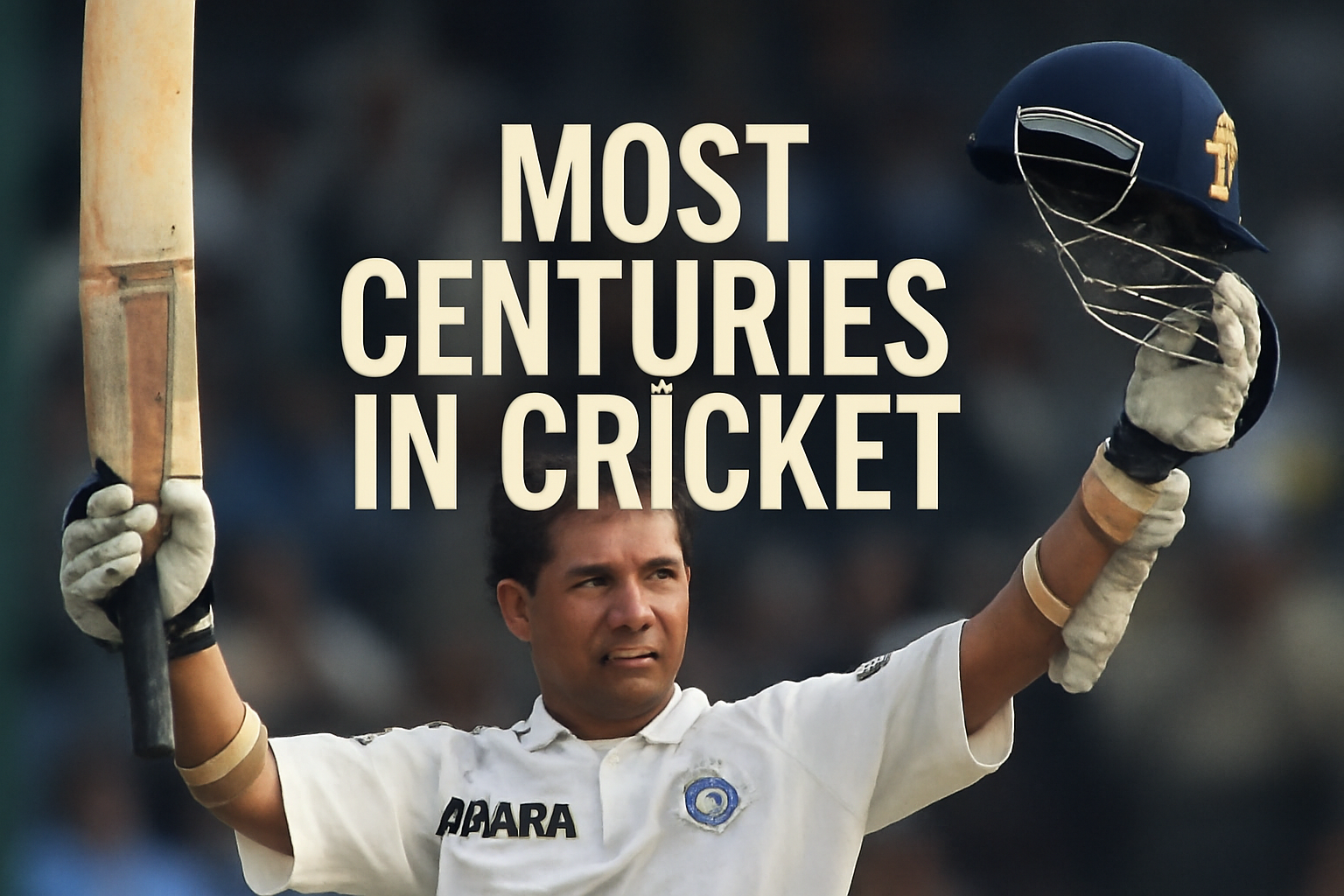 Most centuries in cricket
